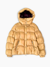 Piumino Beige Lucido Interno Bordeaux - Beige | dBlank