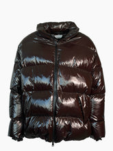 Piumino Lucido Marrone - Marrone | Qlhype