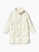 Piumino Lungo Bianco in Tessuto Tecnico -  | dBlank