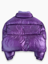 Piumino corto viola -  | Qlhype
