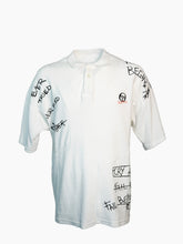 Polo Bianca Con Ricami - Bianco | Qlhype