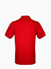 Red Cotton Piqué Polo -  | Qlhype
