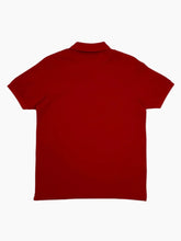 Red Cotton Piqué Polo -  | dBlank