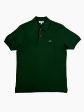 Green Cotton Piqué Polo -  | dBlank