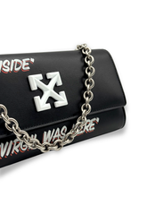 Portafoglio Jitney Nera Con Frasi Rosse - Nero | Qlhype