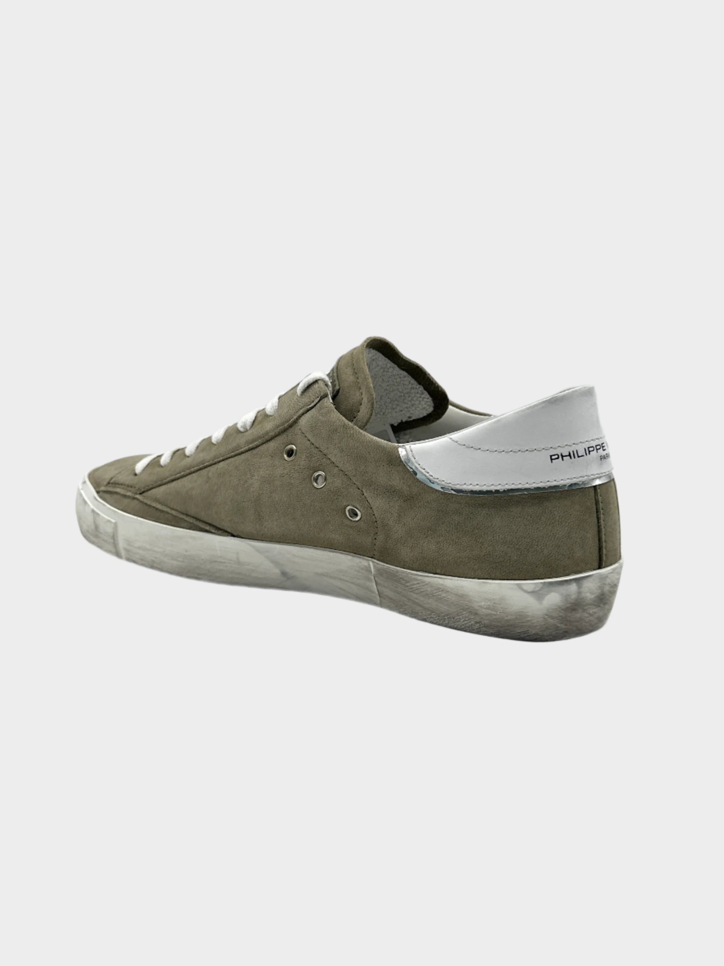 Prsx Low In Nabuk Lave Verde