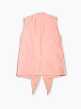 Pink Vest With Bow Detail -  | dBlank
