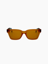 Orange Glasses With Two-Tone Frame -  | dBlank