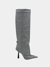 Rosie 31 High Boots In Silver Glitter -  | dBlank