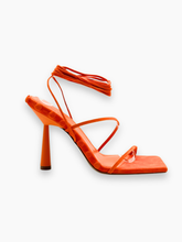 Sandali Arancioni In Camoscio - Arancione | dBlank