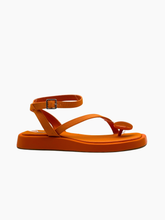 Sandali Arancioni In Raso Con Cinturino -  | dBlank