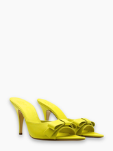 Sandali Gialli In Pelle Con Fiocco - Giallo | Qlhype