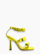 Sandali Giallo Lime Con Fiocchi - Giallo | Qlhype