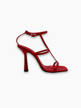 Red Gladiateur Sandals -  | dBlank
