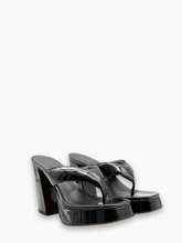 Sandali Neri Con Plateau - Nero | Qlhype