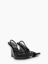 Sandali Neri Con Zeppa - Nero | Qlhype