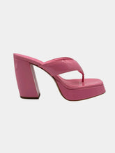 Pink Patent Platform Sandals -  | dBlank