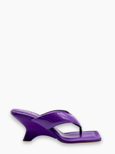 Sandali Viola Con Tacco Scultoreo - viola | Qlhype