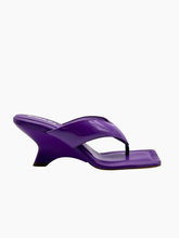 Sandali Viola Con Tacco Scultoreo -  | dBlank