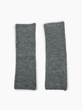 Grey Knitted Leg Warmers -  | dBlank