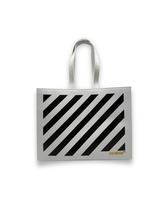 Shopper Diag Hybrid Bianca E Nera -  | dBlank