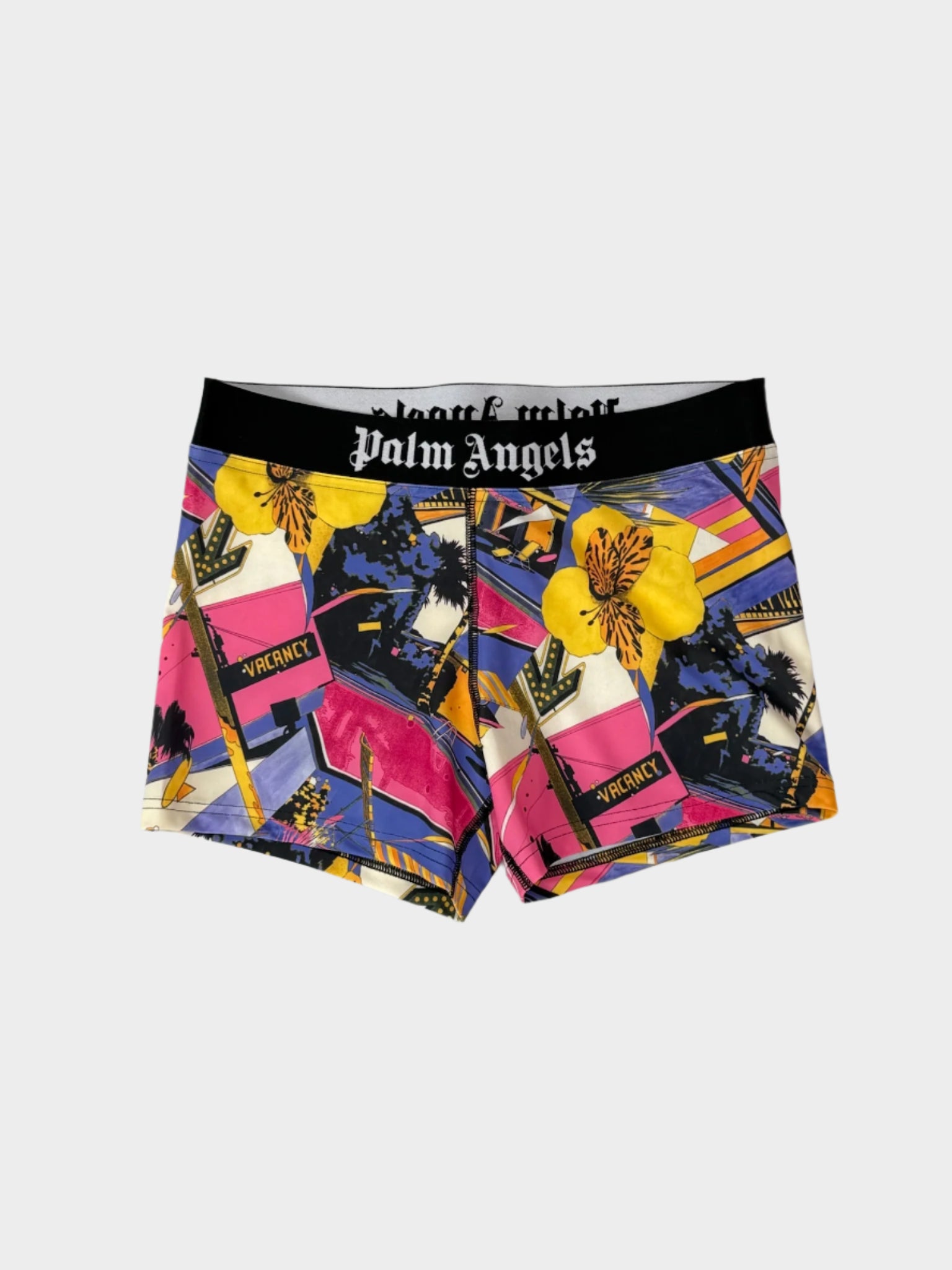Short Multicolor Con Stampa Miami