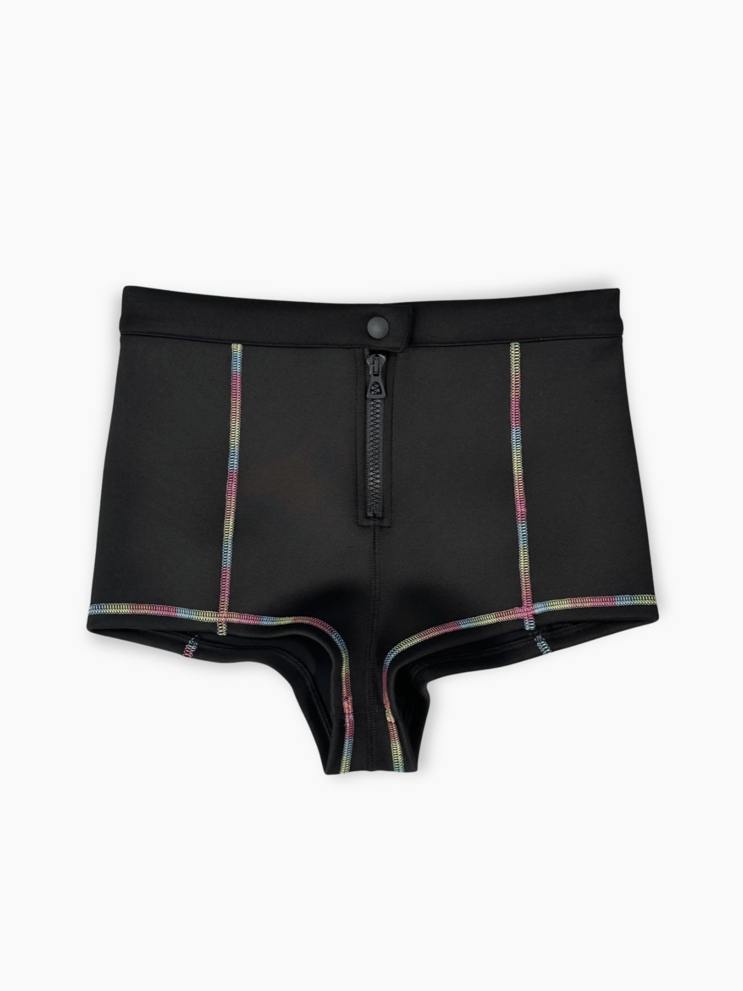Fascia elastica con logo Palm Angels degli short neri