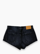 The Wandering Star Black Denim Shorts -  | dBlank