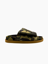 Slide Camouflage Con Suola Marrone -  | dBlank
