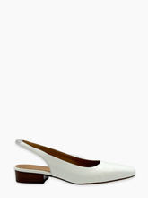 Slingback Bianche In Vernice -  | Qlhype