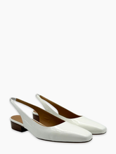 Slingback Bianche In Vernice -  | Qlhype