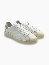 White Sneakers With Metallic Heel -  | dBlank