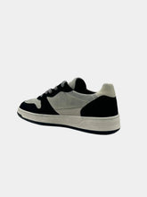 Sneakers Court 2.0 Powder Beige Black In Pelle Scamosciata -  | dBlank