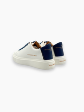 Sneakers London Bianche E Blu - Bianco | dBlank