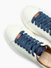 Sneakers London Bianche E Blu - Bianco | dBlank