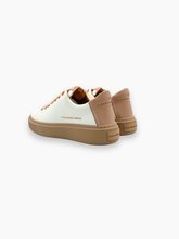 Sneakers London Bianche E Nude - Beige | dBlank