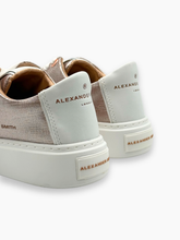 Sneakers London Oro E Bianche - Oro rosato | dBlank