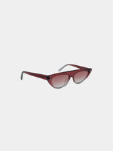 Dark Pink Gradient Acetate Sunglasses -  | dBlank