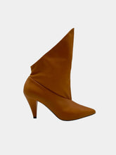 Caramel Leather Soft High Heel Ankle Boots -  | dBlank