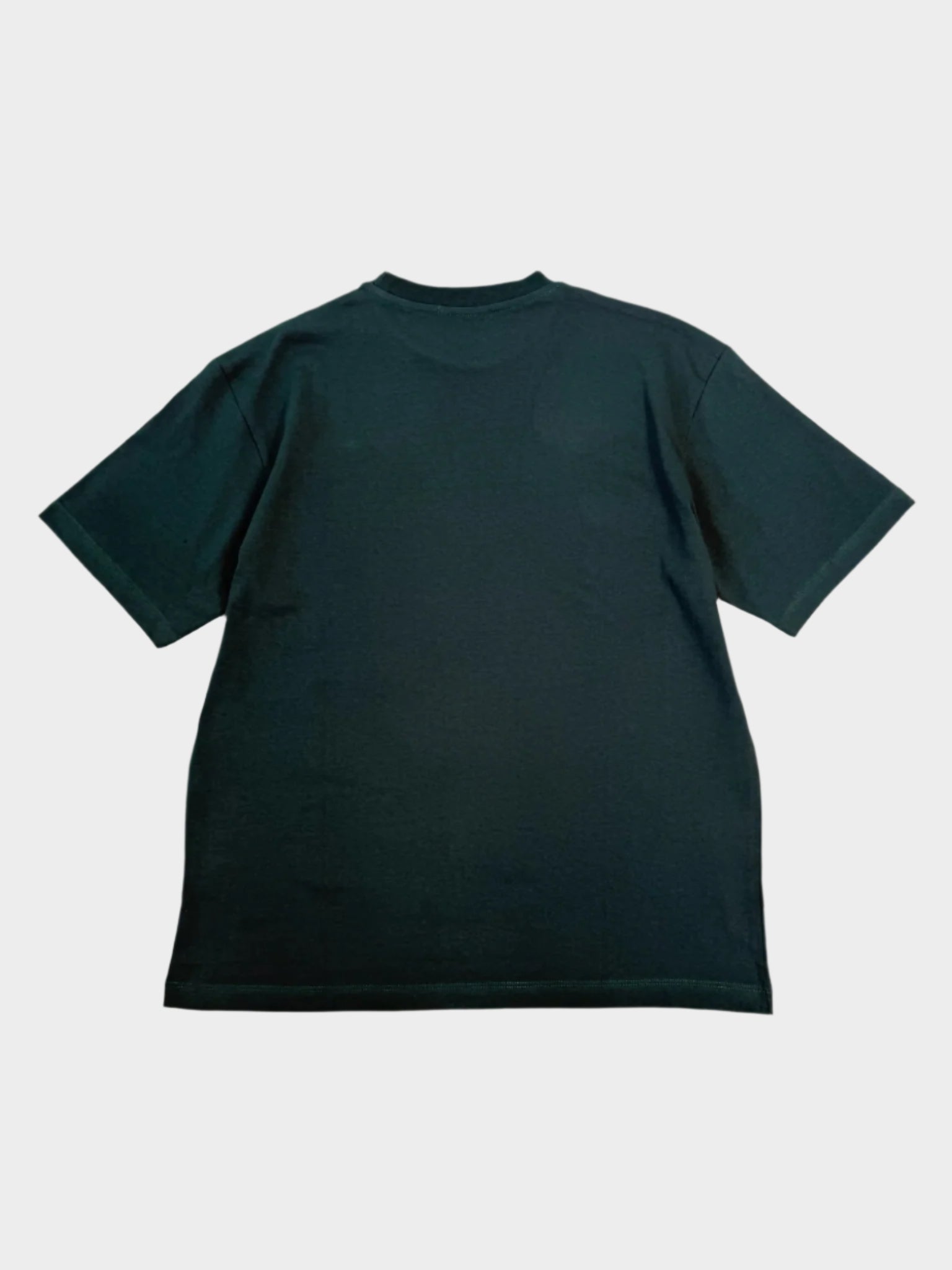 T-shirt In Jersey Verde Con Stampa Boston E Etichetta Logo