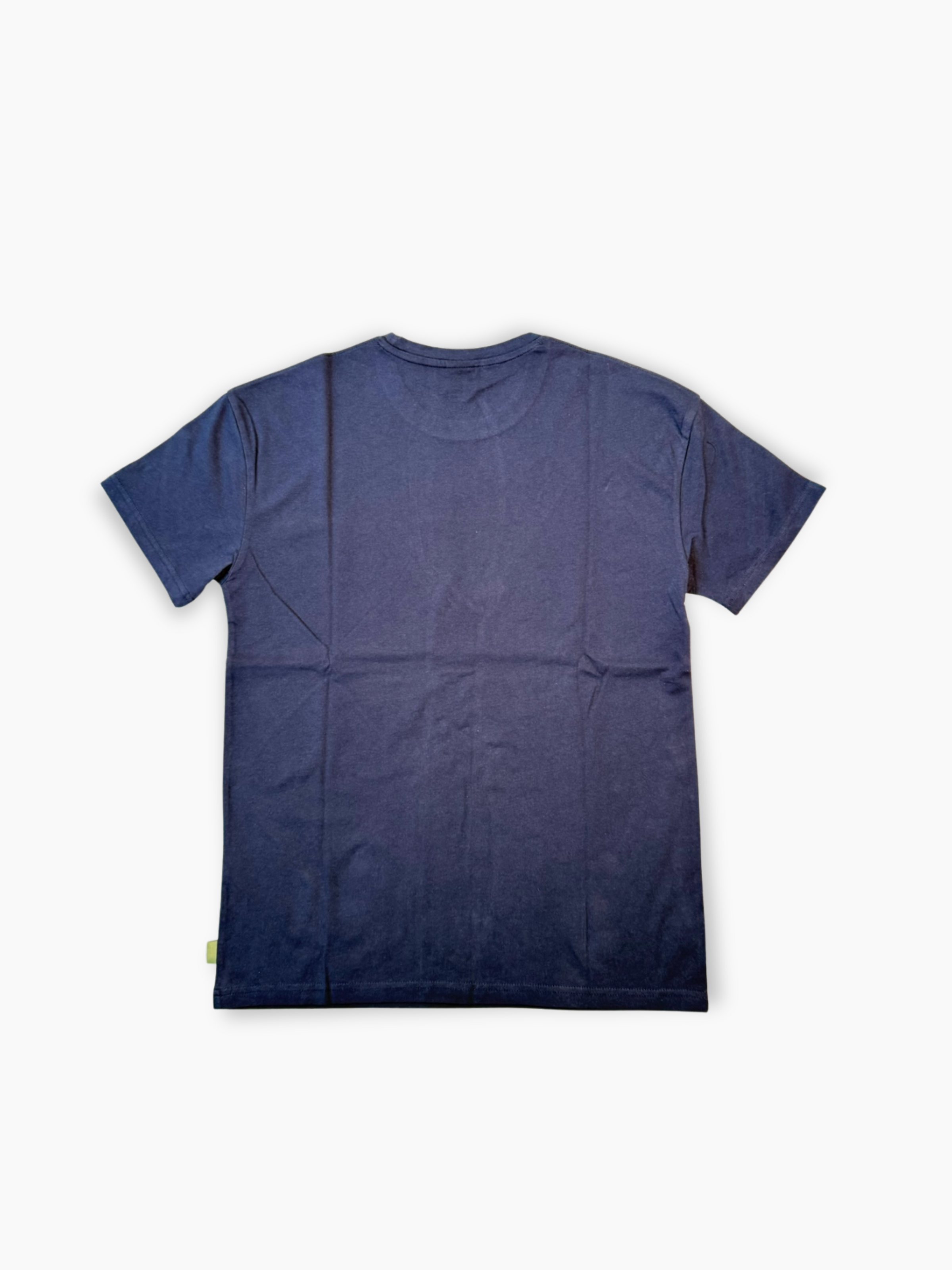 T-shirt navy in cotone 100% Aspesi vista retro