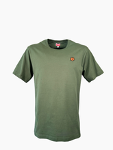 T-Shirt Ricamo Boke Flower Verde - VERDE MILITARE | Qlhype