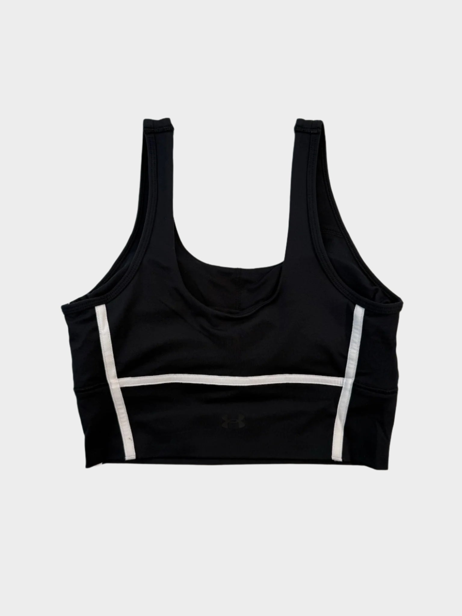 Tank Top Con Piping Bianco