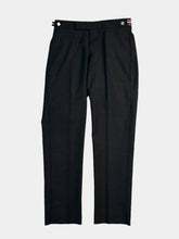 Thom Browne Men's Dark Grey Trousers with Tricolour Details -  | dBlank