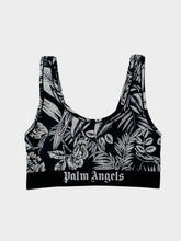 Top Nero Con Stampa Jungle Bianca -  | dBlank