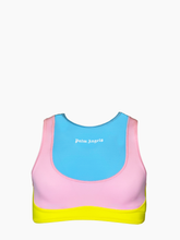 Top Sportivo Multicolor Con Logo Bianco -  | Qlhype