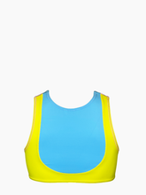 Top Sportivo Multicolor Con Logo Bianco -  | Qlhype