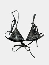 Grey Triangle Top With Crystals -  | dBlank