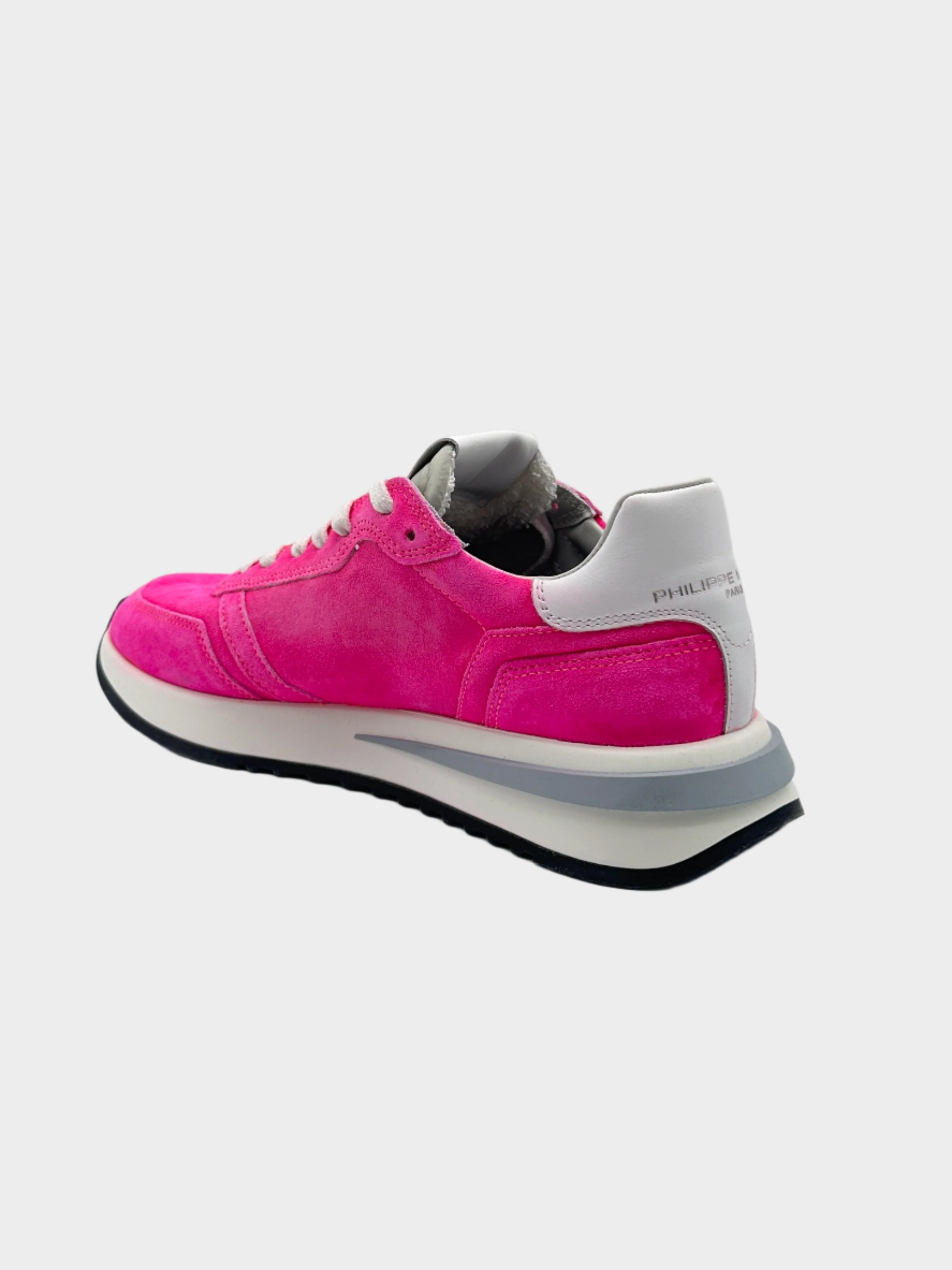 Tropez 2.1 Donna In Suede Lavato Neon Fucsia