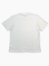 White Jersey T-shirt with Front Print -  | dBlank